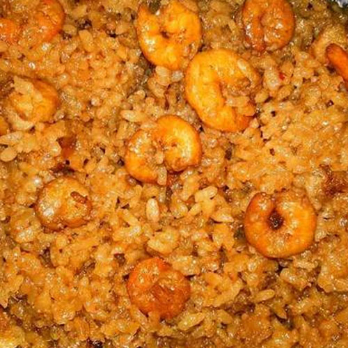 ارز بالجمبرى صغير