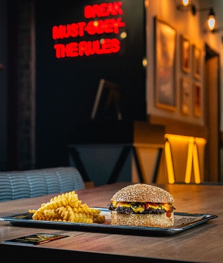 برنينج مان برجر