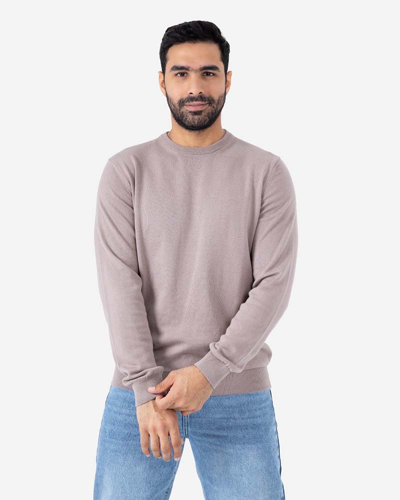 بلوفر رجالى راوند سادة