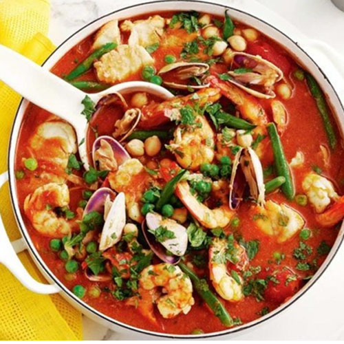 طاجن مكس سى فود