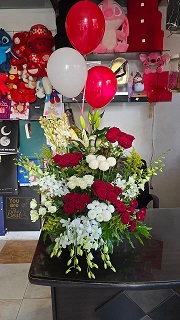 بوكس ورد طبيعي  + بلوت 127